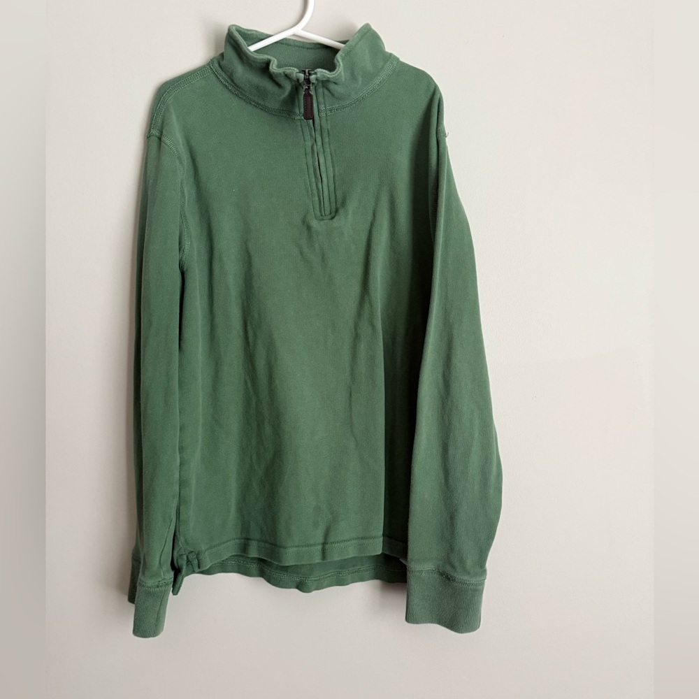 JCrew Crewcuts boys size large quarter zip pullover